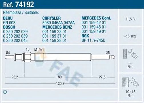 VELA INC.C-CLASS W203/E-CLASS W210
