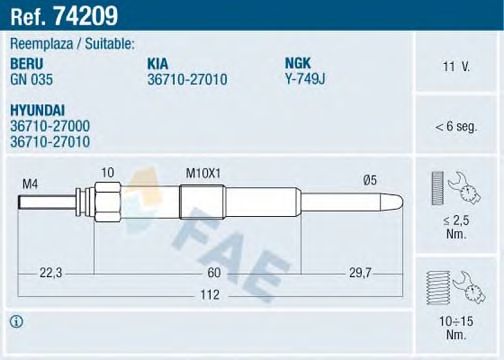VELA INC.HYUNDAI/KIA 1.5/2.0/2.2 CRDI