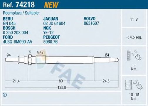 VELA INC.VOLVO S60/80/V70 II 2.4 D5