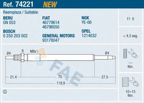 VELA INC.PUNTO/ASTRA H 1.3CDTI