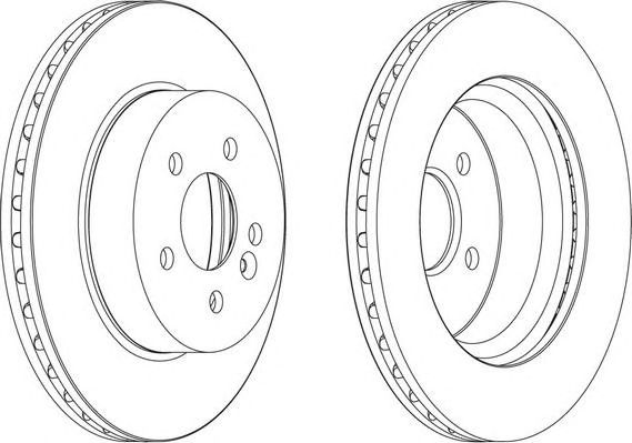 JG DISCOS MERCEDES ML W163