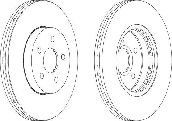 JG DISCOS FORD MONDEO III/JAGUAR