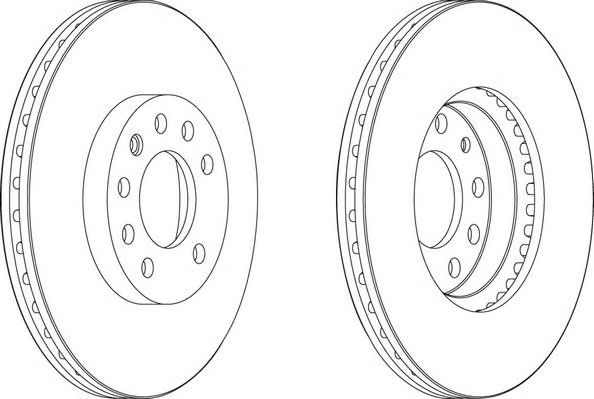 JG DISCOS OPEL VECTRA C 02-