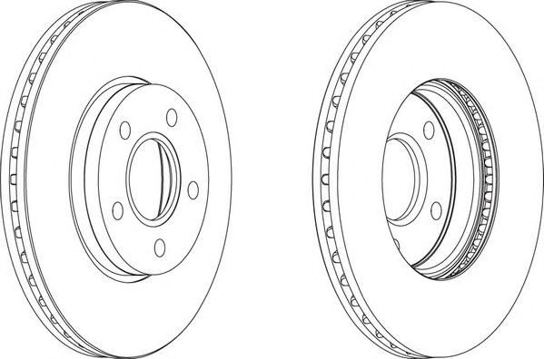 JG DISCOS FORD FOCUS C-MAX/VOLVO S40 II