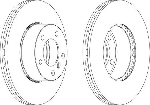 JG DISCOS BMW SERIE 1 / 3 FR 05-
