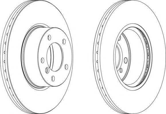 JG DISCOS BMW E90, E91, E92, X1