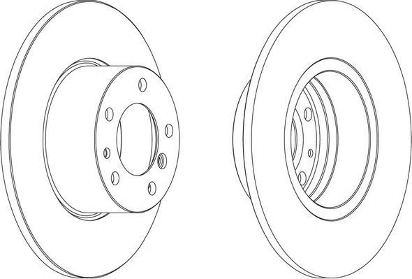 JG DISCOS BMW 518i/520i/524i/525