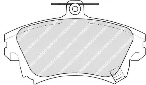 PASTILHA VOLVO S40/V40