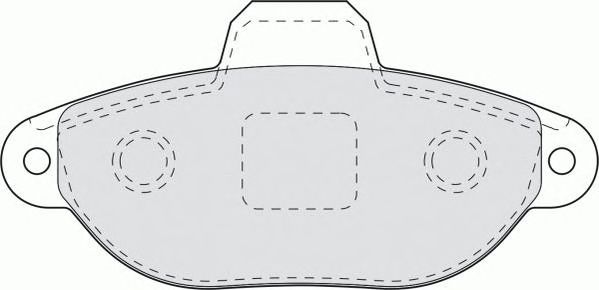 PASTILHA FIAT PANDA