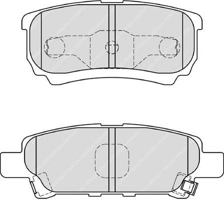 PASTILHAS MITSUBISHI LANCER /OUTLANDER 4WD