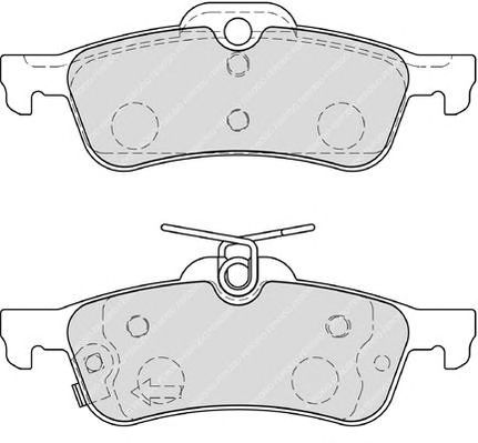 PASTILHAS TOYOTA YARIS 01/06-