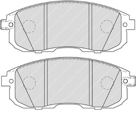 PASTILHAS NISSAN TIIDA 1.6, 1.8, 1.5 dci 09/0