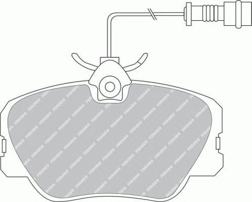 PASTILHA MERCEDES 190/200/220/230/E200