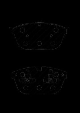 PASTILHAS VOLVO XC60 05/08-