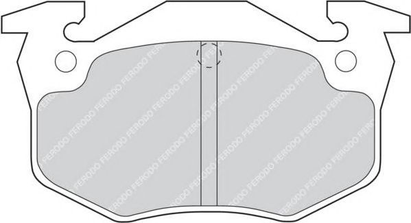 PASTILHA CITROEN SAXO/XSARA,PEUGEOT 106/205,R