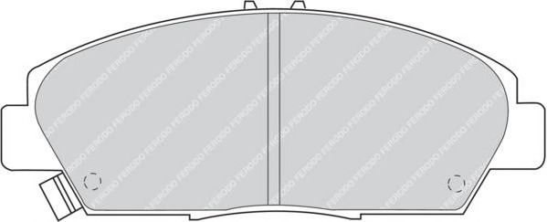 PASTILHA HONDA ACCORD-ROVER 620-623