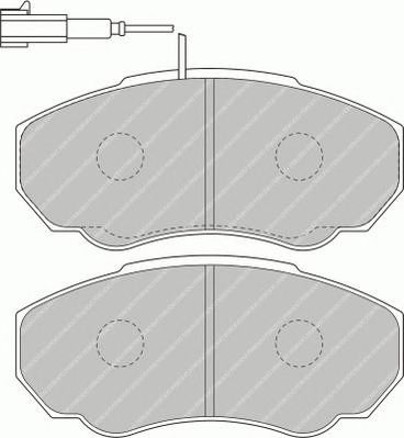 PASTILHA FIAT DUCATO/JUMPER/BOXER
