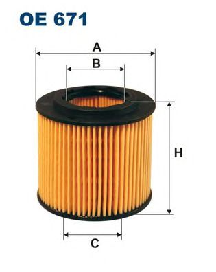 FILTRO OLEO  SEAT / VOLKSWAGEN