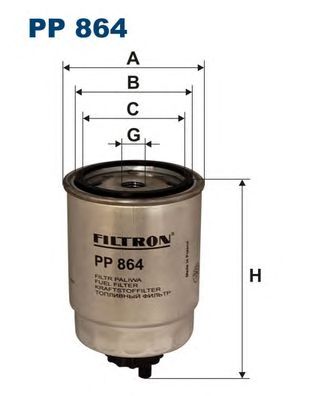 FILTRO GASOLEO  CITROEN/PEUGEOT