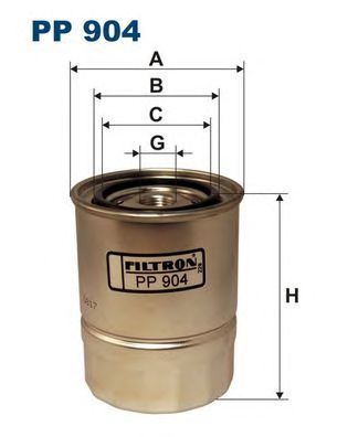FILTRO GASOLEO NISSAN