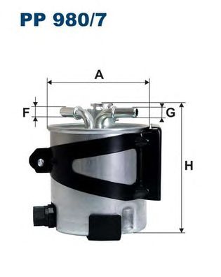 FILTRO COMBUSTIVEL MEGANE II