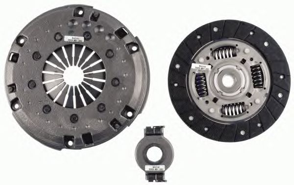 KIT EMB.SACHS VAG AROSA/POLO SDI 96>04