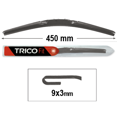 Escova TricoFit Híbrida 450mm