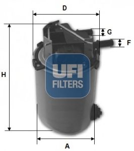 FILTRO COMB.NISSA QASHQAI 1.6 DCi 10.11