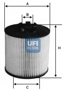 FILTRO OLEO ASTRA H/CORSA C/D 1.2/1.4