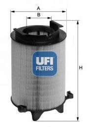 FILTRO AR VAG GOLF Y/CADDY III