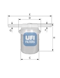 FILTRO GASOLEO = FT5173 (GA4)