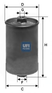 FILTRO GASOLINA = FT5297