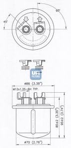 FILTRO GASOLINA = FT5193